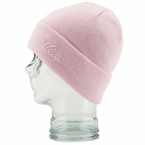 ✨NEW✨ VOLCOM Favorite Beanie in Hazey Pink - Picture 3 of 5